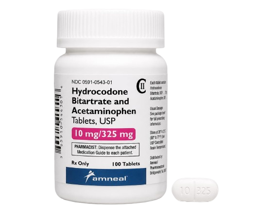 Hydrocodone 10/325mg